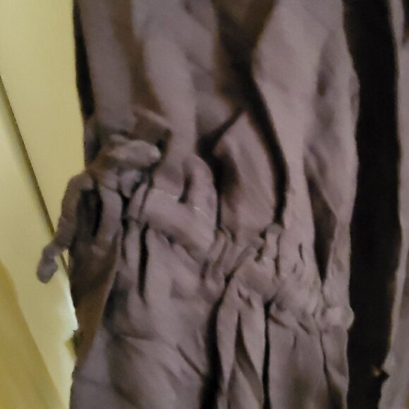 Chaser off-the-shoulder Long Sleeves with ties Black/Dark Grey SIZE: MEDIUM NWT - Picture 6 of 11